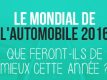 mondial de l'automobile 2016