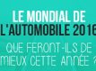 mondial de l'automobile 2016